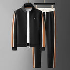 Men's two-piece zip hoodie tracksuit set — additional view