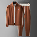 Men's two-piece zip hoodie tracksuit set — additional view