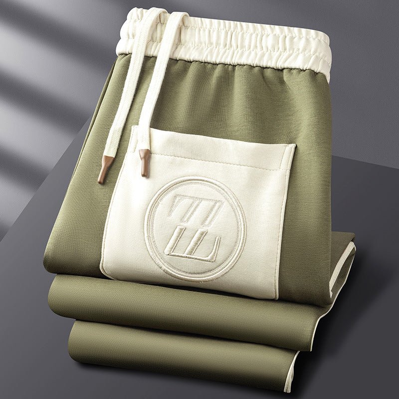 Men's two-piece zip hoodie tracksuit set — additional view
