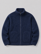 Men's zip-up stand-collar jacket — additional view