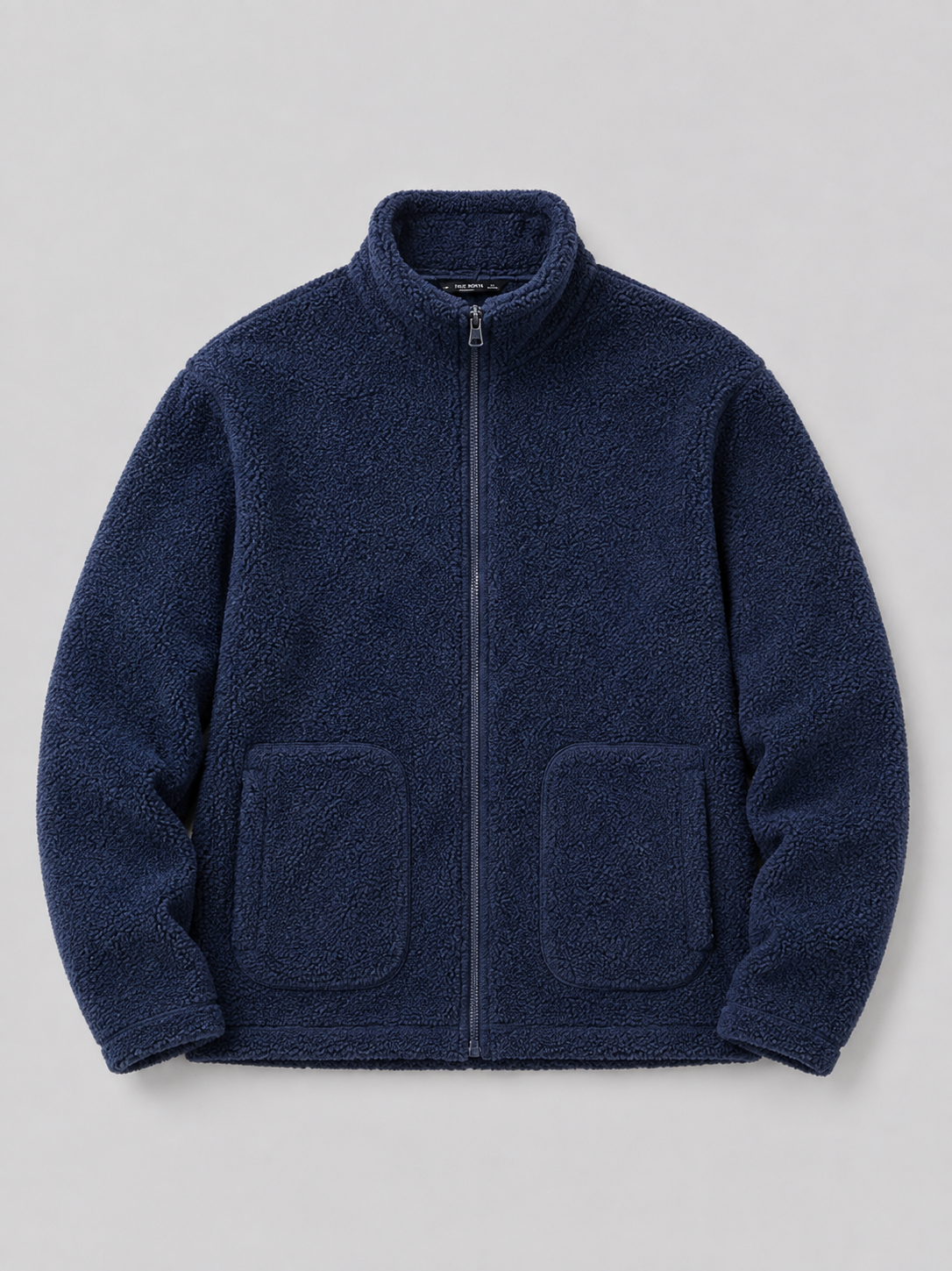 Men's zip-up stand-collar jacket — additional view