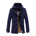 Men's mid-length cotton casual jacket — additional view
