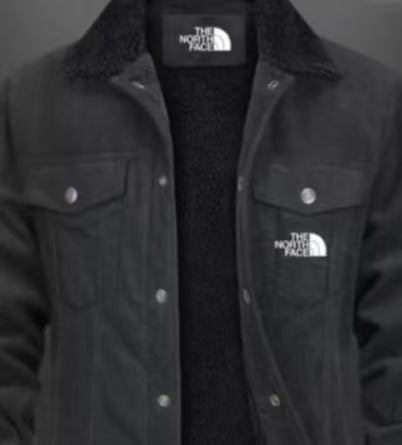 Men's corduroy fleece-lined jacket — additional view