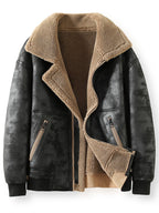 Men's reversible fleece jacket