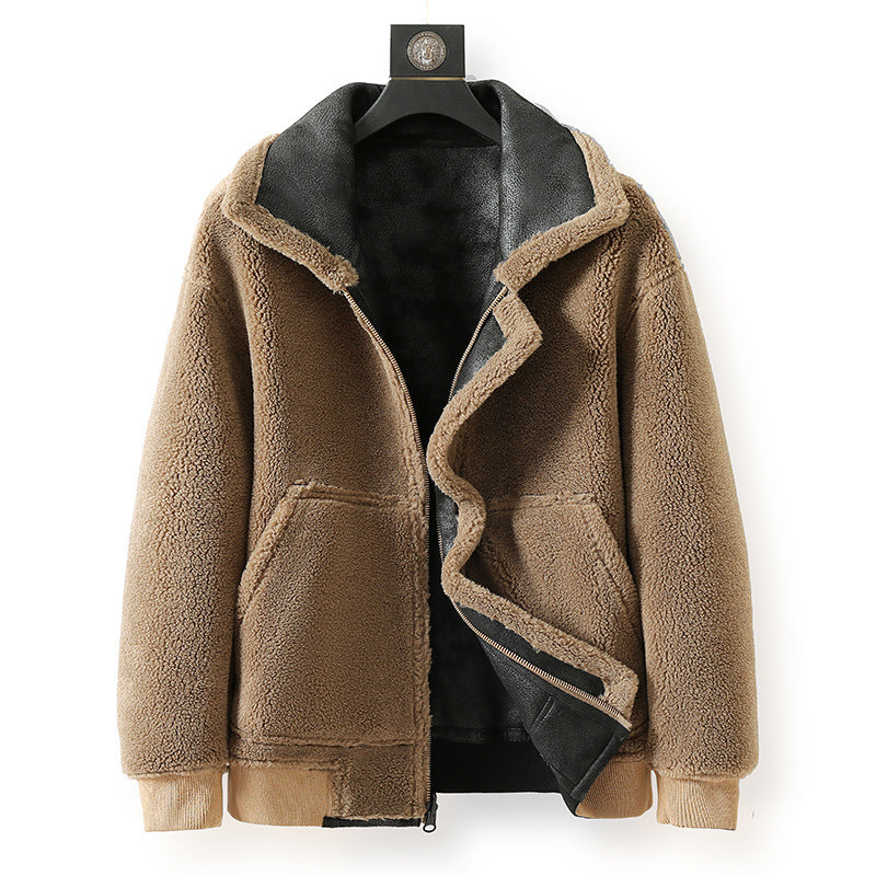 Men's reversible fleece jacket — additional view