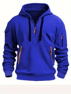 Men's hooded pocket pullover — additional view