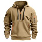 Men's hooded pocket pullover — additional view
