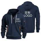 Men's hooded pocket pullover — additional view