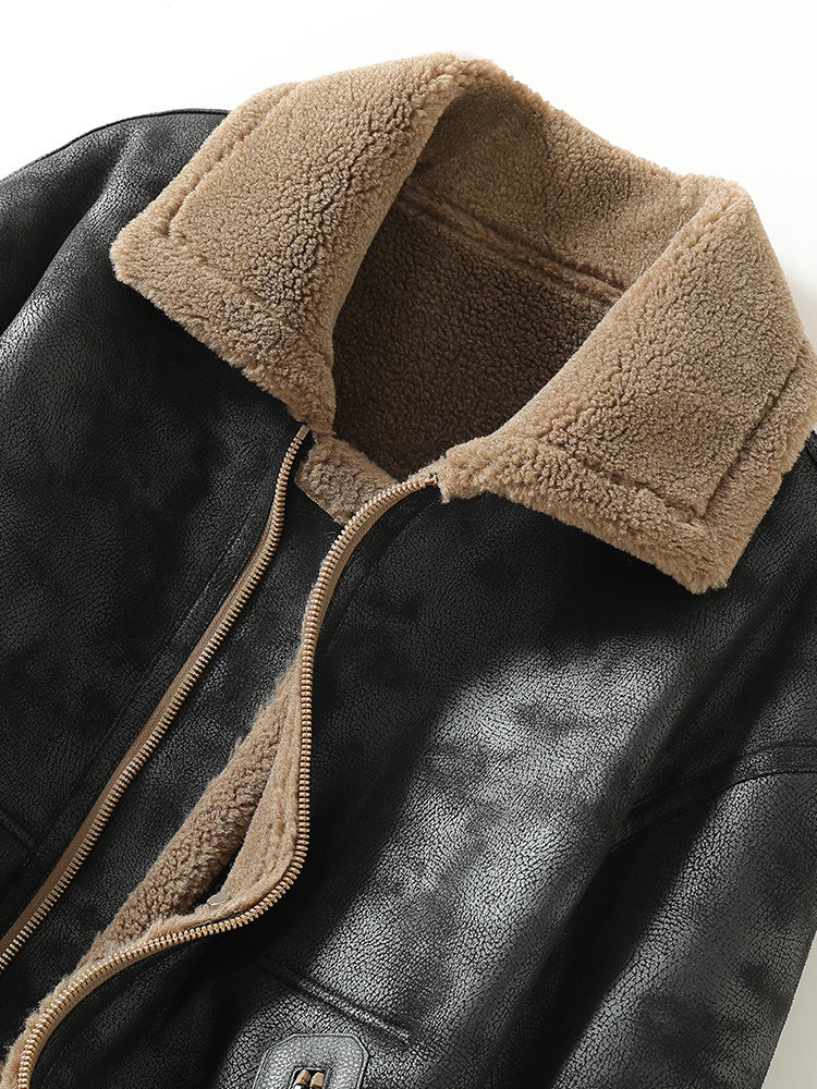 Men's reversible fleece jacket — additional view