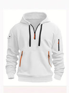 Men's hooded pocket pullover — additional view