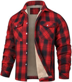 Men's single-breasted checked coat — additional view