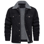 Men's corduroy fleece-lined jacket — alternate view