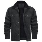 Men's corduroy fleece-lined jacket — additional view
