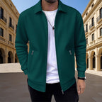 Men's slim-fit zip pocket cardigan — additional view