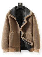 Men's reversible fleece jacket — alternate view