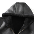 Men's zip-up sherpa-lined hooded jacket — additional view
