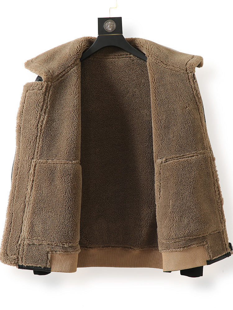 Men's reversible fleece jacket — additional view
