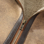 Men's zip-up sherpa-lined hooded jacket — additional view