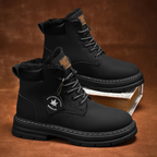Men's fur-lined insulated snow boots — additional view
