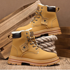 Men's fur-lined insulated snow boots — additional view