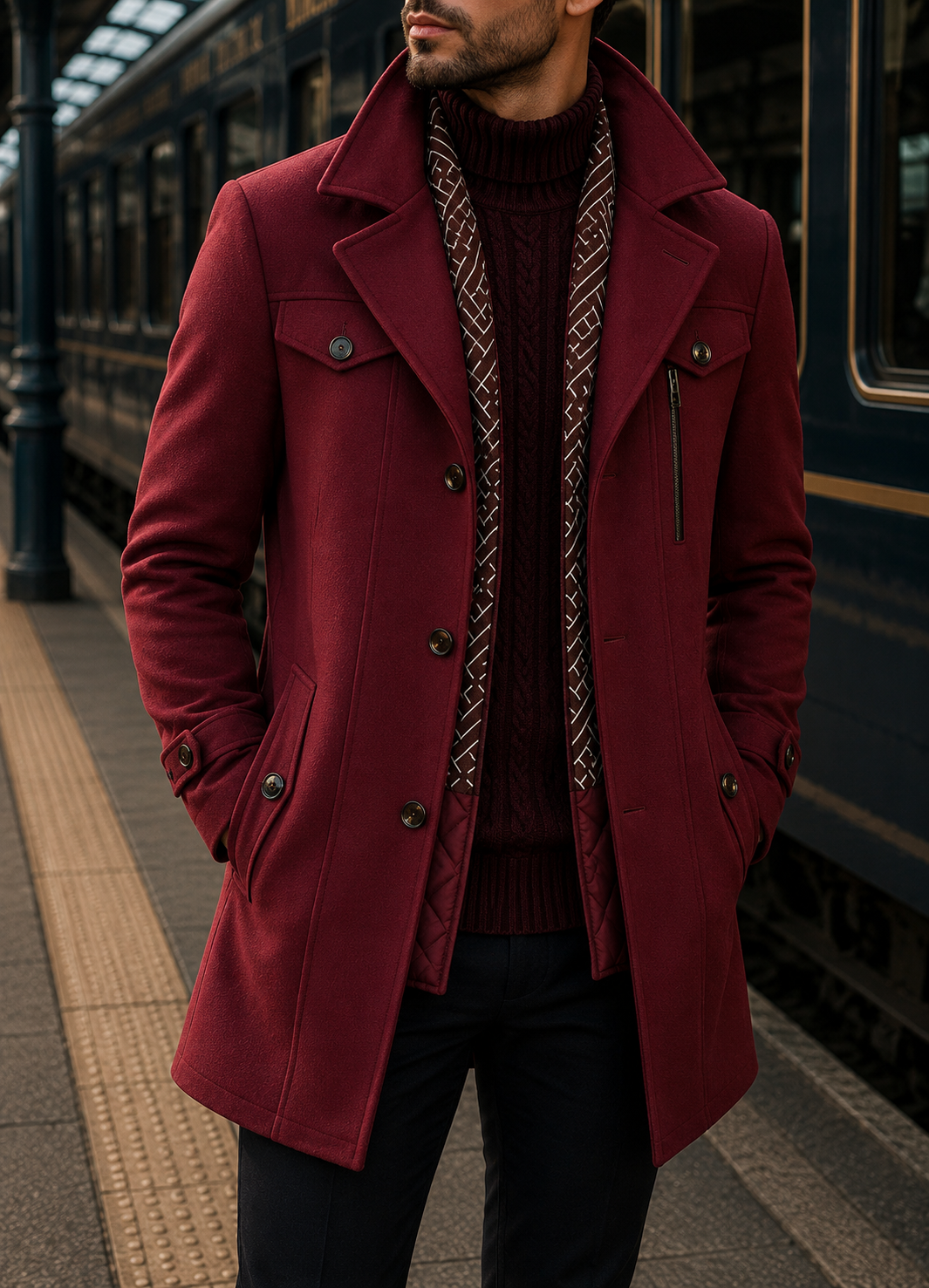 Fletcher | Tailored Wool Winter Coat