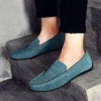 Men's suede penny loafers — additional view