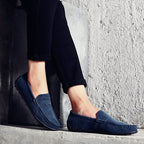 Men's suede penny loafers — additional view