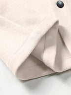 Men's wool button-up shirt jacket — additional view