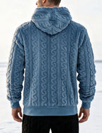 Men's half-zip zip-up pullover — additional view