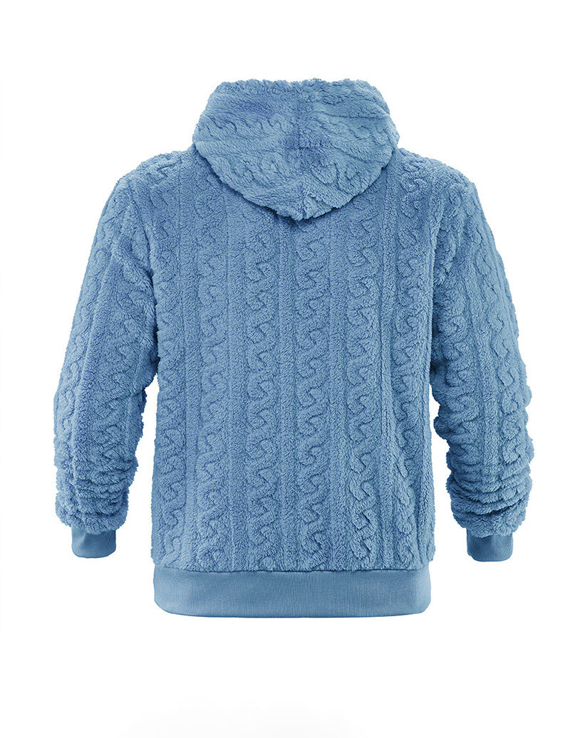 Men's half-zip zip-up pullover — additional view