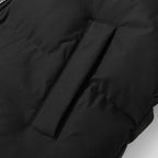 Men's relaxed zip-up down jacket — additional view