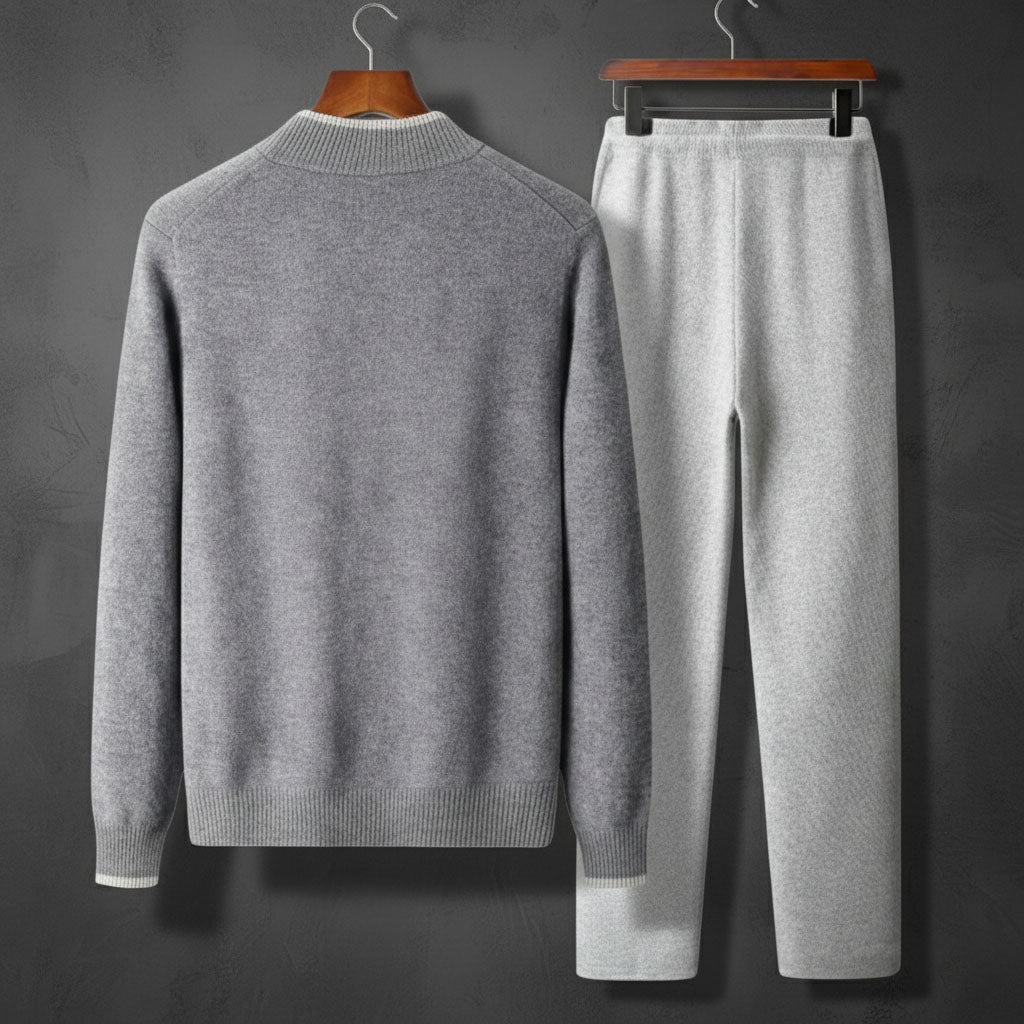 Men's two-piece zip tracksuit set — additional view