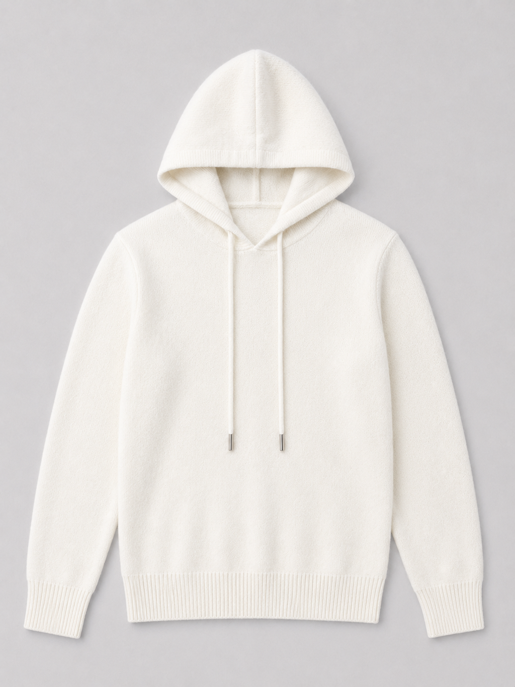 Men's hooded knit pullover sweater — additional view