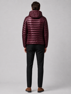Men's lightweight hooded down jacket — additional view
