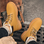 Men's fur-lined insulated snow boots — additional view