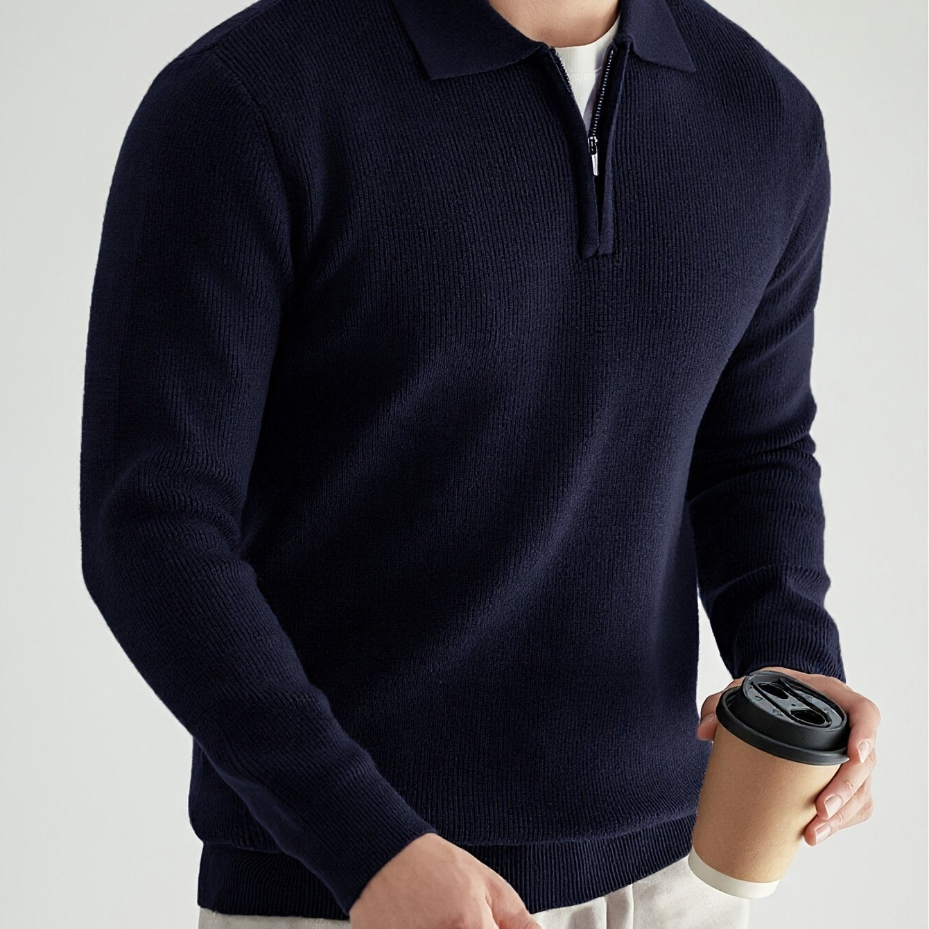 Jefferson | Quarter-Zip Polo Shirt