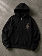 Men's zip-up hooded sweatshirt — additional view