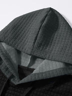 Knox | Color Block Textured Hoodie