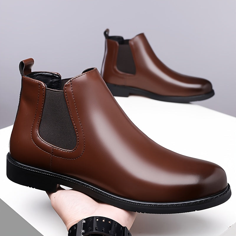 Men's slip-on classic chelsea boots — additional view