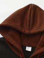 Sinclair | Color Block Zip-Up Hoodie