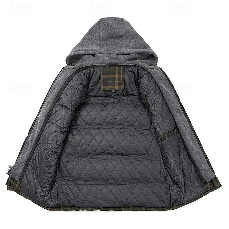 Men's quilted hooded gilet — additional view