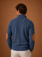 Men's mock-neck layering knit pullover — additional view