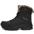 Men's waterproof fur-lined snow boots — additional view