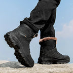 Men's waterproof fur-lined snow boots — additional view