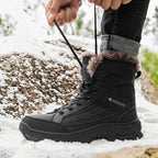 Men's waterproof fur-lined snow boots — additional view