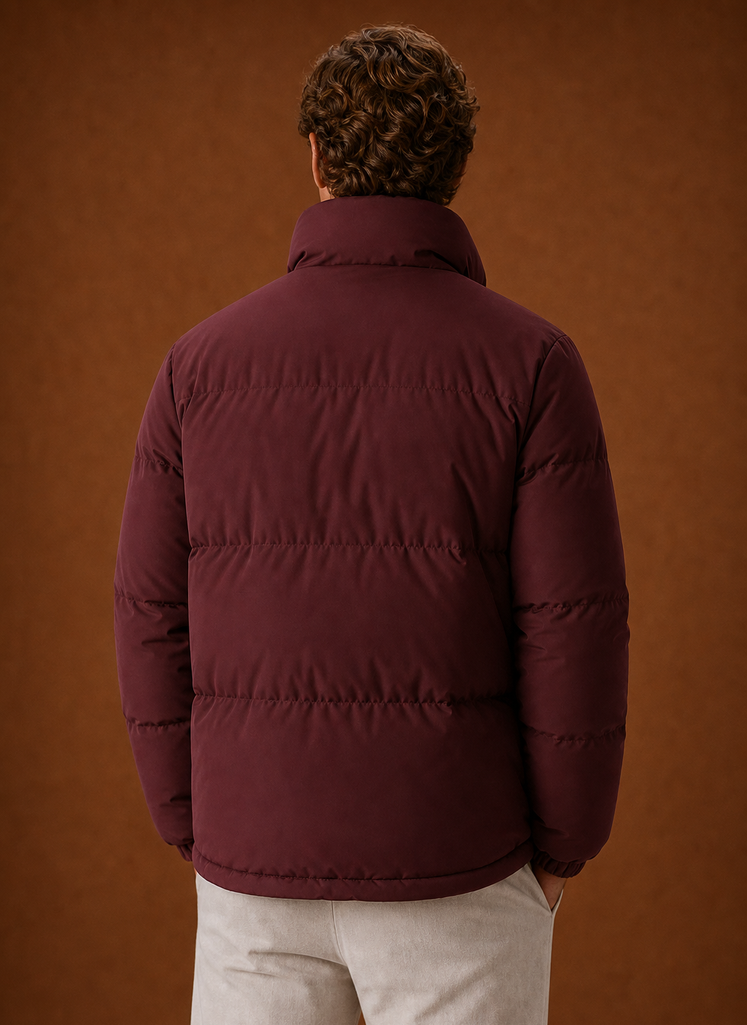 Men's oversized puffer jacket — additional view