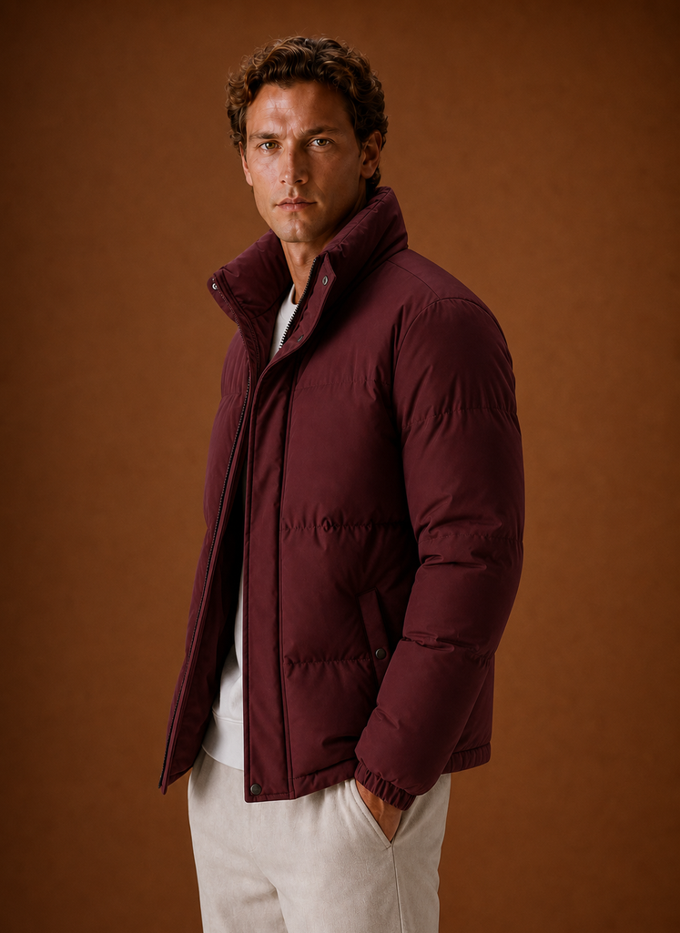 Men's oversized puffer jacket — additional view