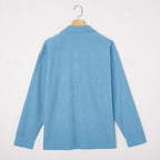Maddox | Long Sleeve Textured Polo Shirt