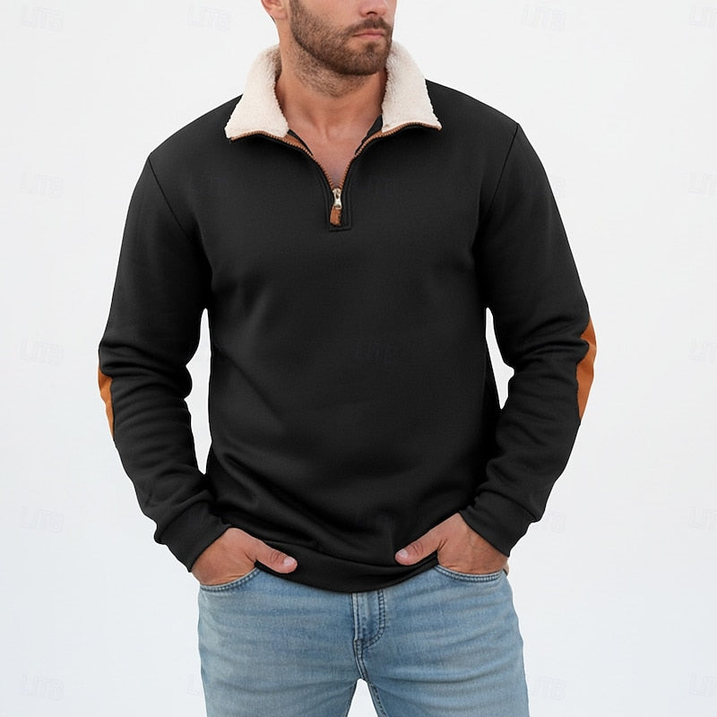 Nash | Half-Zip Stand-Collar Pullover
