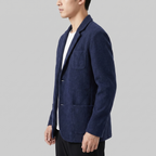 Men's lapel collar tailored fit jacket — additional view